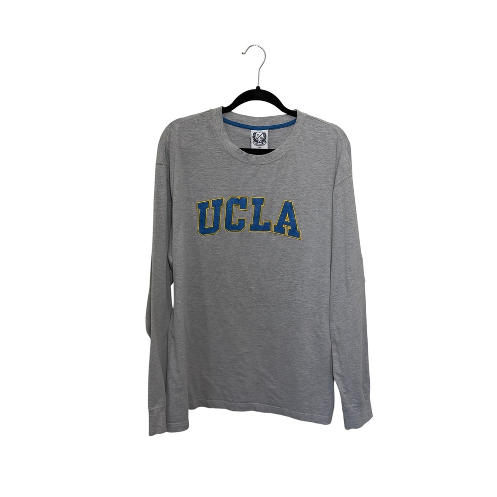 Campus Drive Mens Gray UCLA Long Sleeve Shirt XXL Graphic Cotton Blend